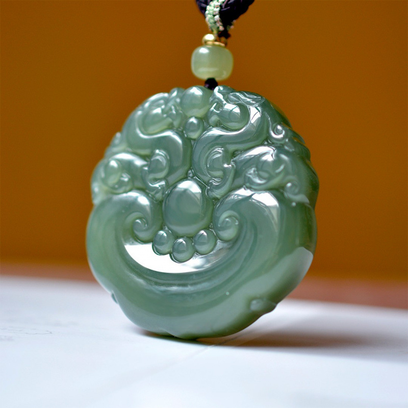 Natural Hetian Jade Everything - Go Ethnic Fashion 评论和价格