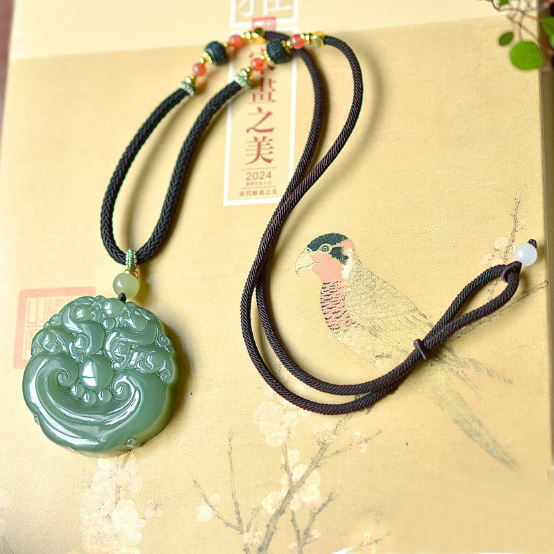 Natural Hetian Jade Everything - Go Ethnic Fashion 评论和价格