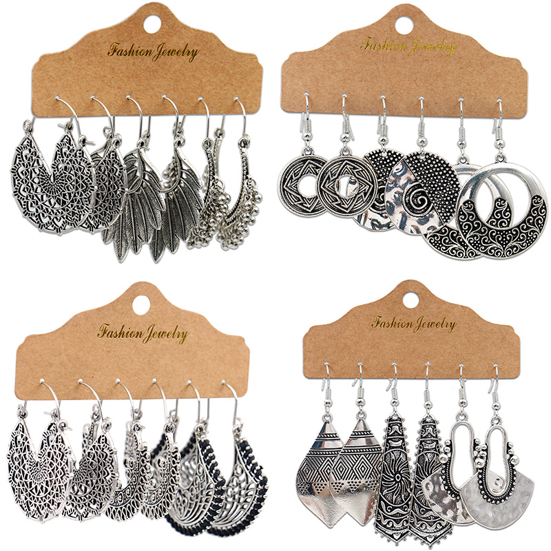 Antique Sliver-Plated Hollow A - Ethnic Fashion India 评论和价格