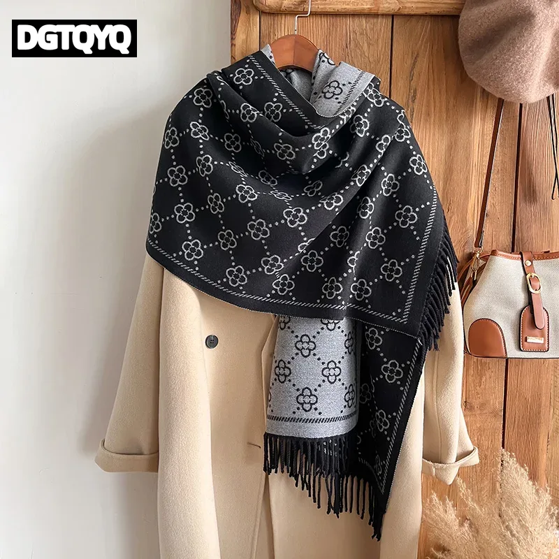 Cashmere Winter Scarf Women Wa - Go Ethnic Fashion 评论和价格
