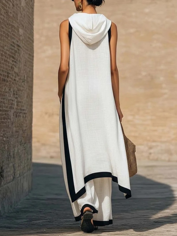 Women's linen Contrast Color S - Ethnic Fashion Design 评论和价格